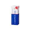 CURAPROX Kids Pastă de dinți cu fluor 950 ppm și gust de căpșuni în ambalaj