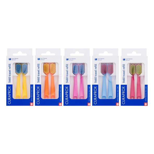 CS 5460 Ultra Soft - Refill Travel set cu periuțe de dinți CS 5460 Ultra Soft - Refill Travel set cu periuțe de dinți