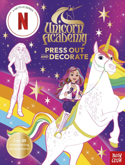 Unicorn Academy Press Out and Decorate (Unicorn Academy Netflix Series)