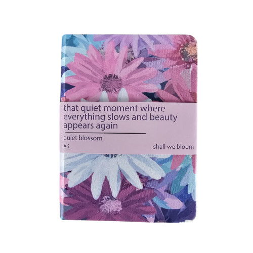 Quiet Blossom A6 journal
