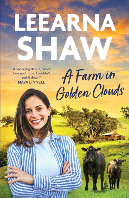 Farm in Golden Clouds