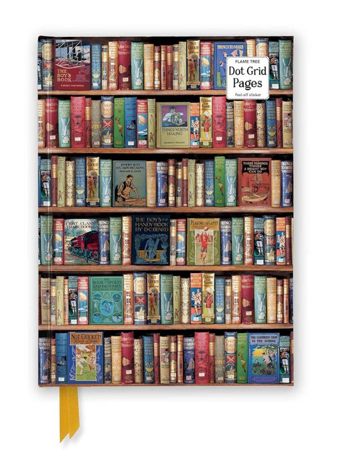 Foiled Dot Grid Journal #06: Bodleian Libraries, Hobbies & Pastimes Bookshelves