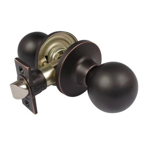 Saturn Door Lock Passage Rub Bronze