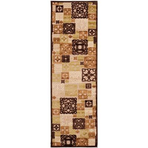 Tyler Natural Viscose/Chenille 2 Feet 6 Inch x 7 Feet 10 Inch Runner