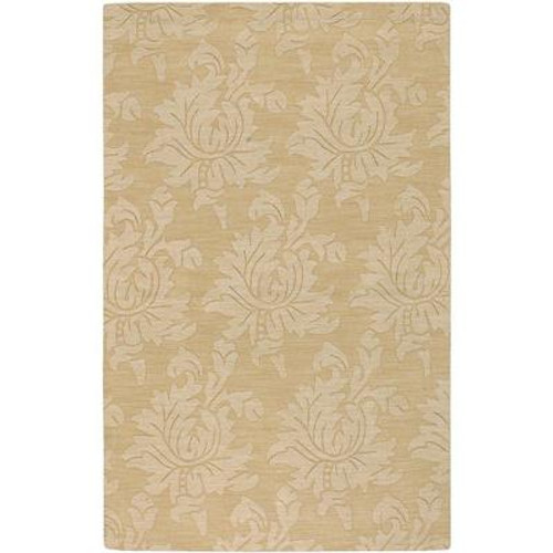 Sofia Gold Wool 8 Ft. x 10 Ft. Area Rug