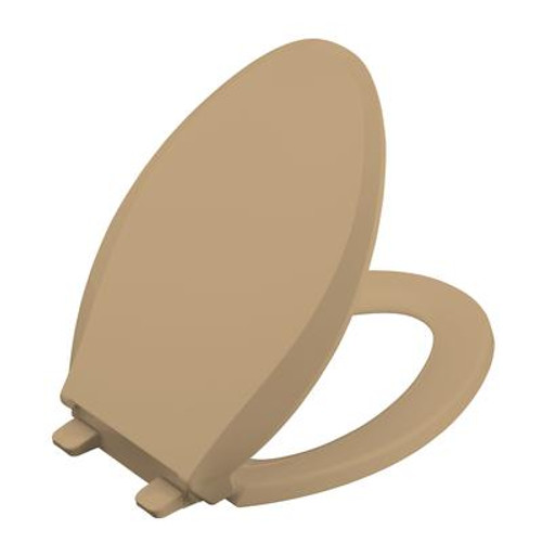 Cachet Quiet-Close(Tm) Toilet Seat With Quick-Release(Tm) Functionality in Mexican Sand