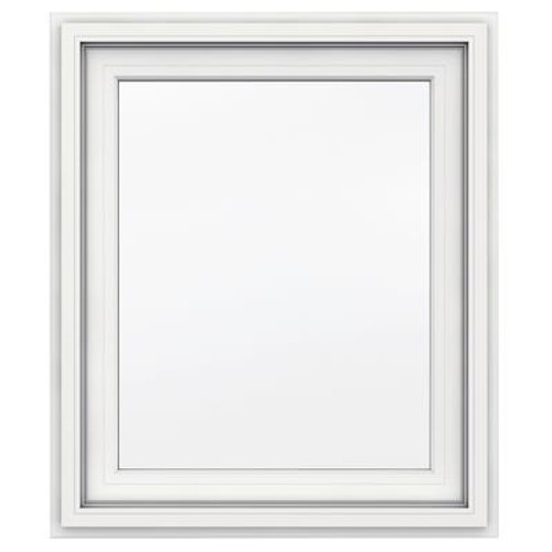 5000 SERIES Vinyl Left Handed Casement Window 30x36 Featuring J Channel Brickmould