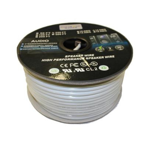 250 Feet 4 Wire Speaker Cable with 14 Gauge