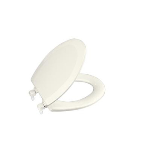 Triko(Tm) Elongated Molded Toilet Seat in Biscuit