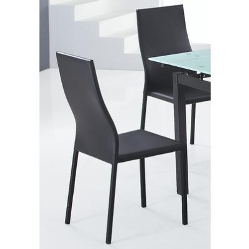 Versa-Set Of 4 - Side Chair-Black