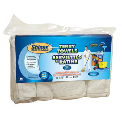 Janitorial Terry Towels 25 Pack