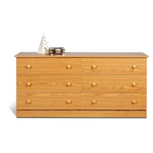 Oak Edenvale 6 Drawer Dresser