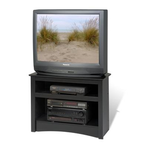 Black Corner TV Stand