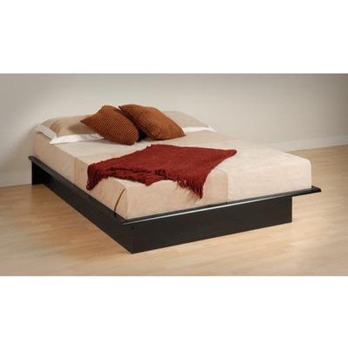 Black Queen Platform Bed