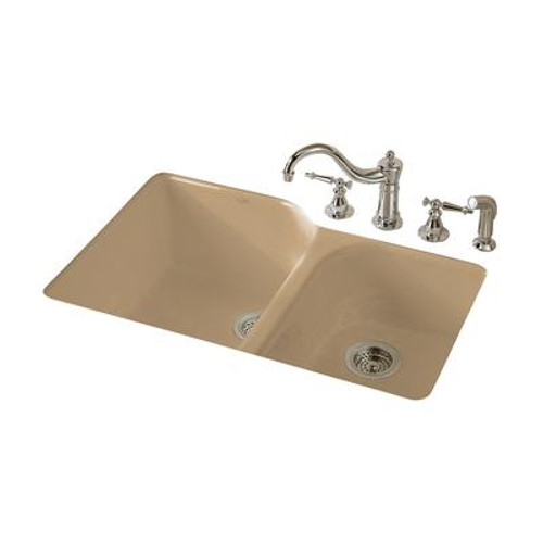 Executive Chef(Tm) Undercounter Kitchen Sink in Mexican Sand