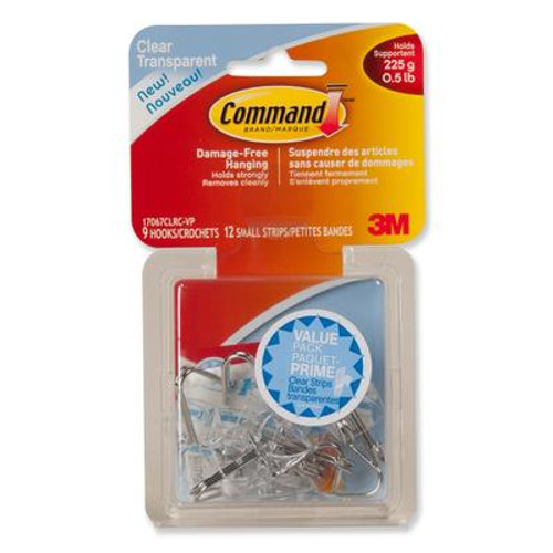 Command Clear Small Utensil Hook Value Pack