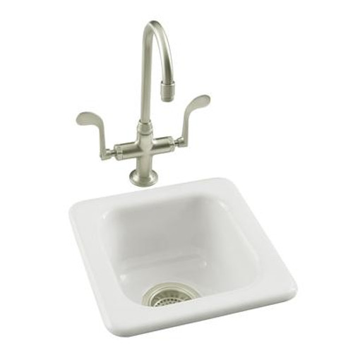 Addison(Tm) Self-Rimming Entertainment Sink in White