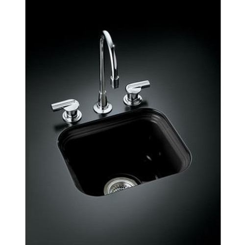 Northland(Tm) Undercounter Entertainment Sink in Black Black