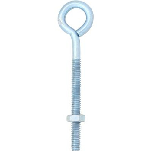 1/4 Inch X4 Inch  Zinc Eye Bolt