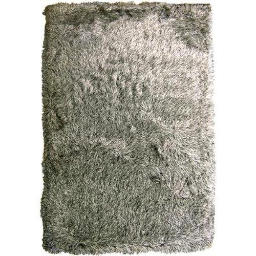 Salt & Pepper Rebel Shag 5 Ft. x 7 Ft. 6 In. Area Rug