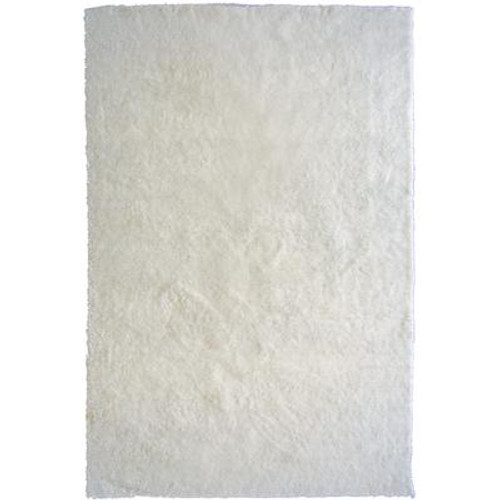 White Loft Shag 6 Ft. x 9 Ft. Area Rug