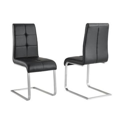 Kolt - Box of 2 - Side Chair - Black