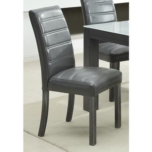 Tridel - Box of 2 -Side Chair - Grey