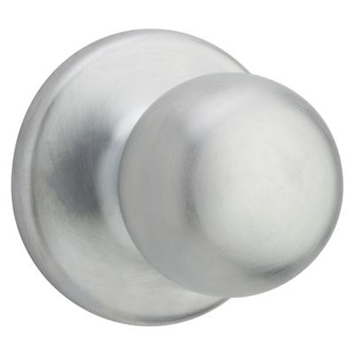 Fairfax Passage Knob in Satin Chrome