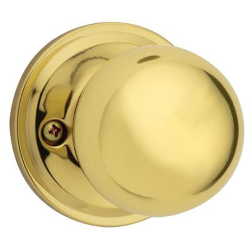 Huntington Dummy Knob in Polished Brass