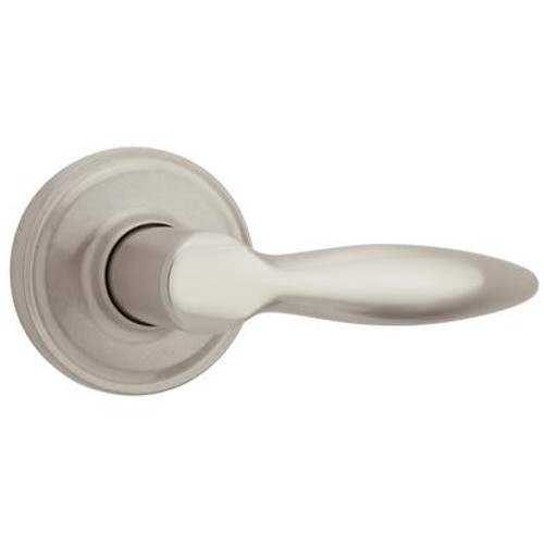 Galiano Passage Lever in Satin Nickel