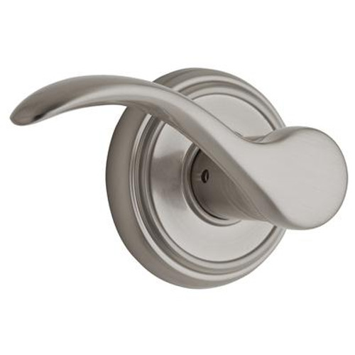 Trapani Passage Lever in Satin Nickel