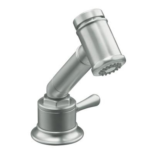 Hirise Sidespray With Valve in Brushed Stainless