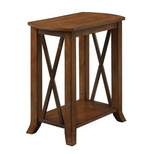 Accent Table - Cherry Brown Veneer