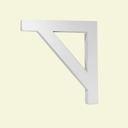 25 Inch x 3-1/2 Inch x 27-1/2 Inch Primed Polyurethane Bracket