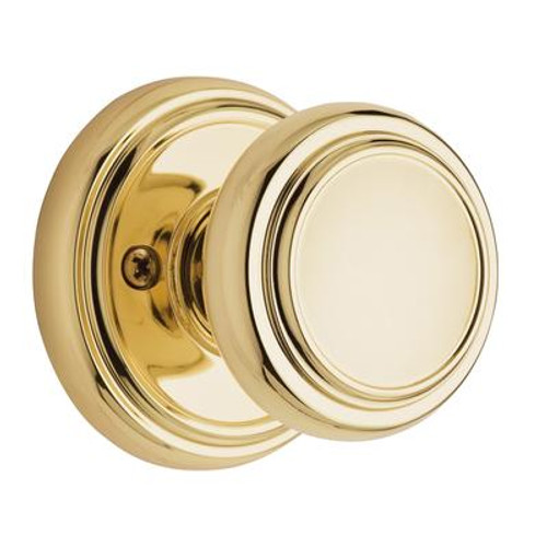 Wickham Dummy Knob in Polished Brass