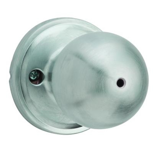 Huntington Privacy Knob in Satin Chrome