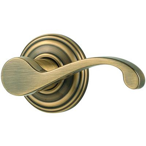 Commonwealth Dummy Lever in Antique Brass