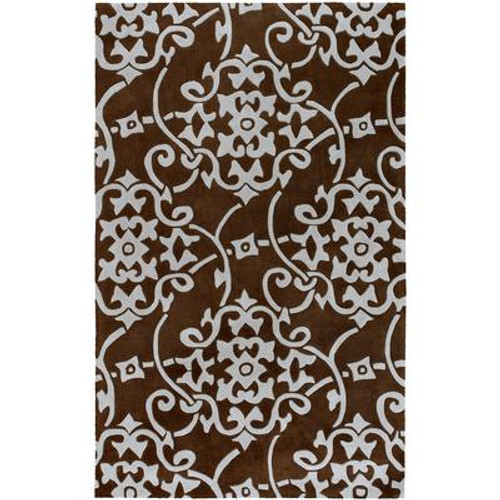 Labranza Pale Blue Polyester Accent Rug - 2 Ft. x 3 Ft. Area Rug