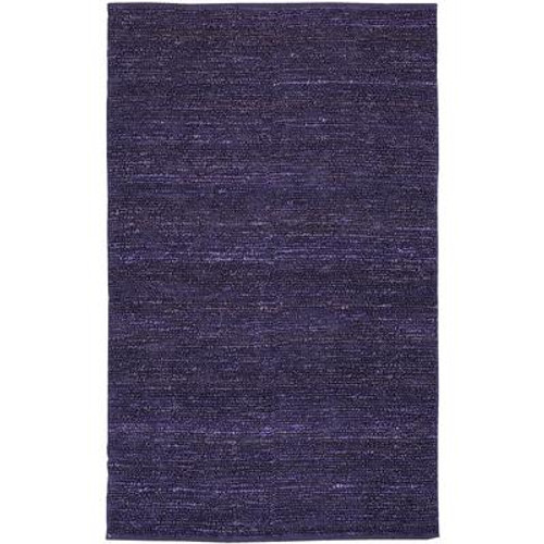 Cisterna Aubergine Jute  - 8 Ft. x 11 Ft. Area Rug