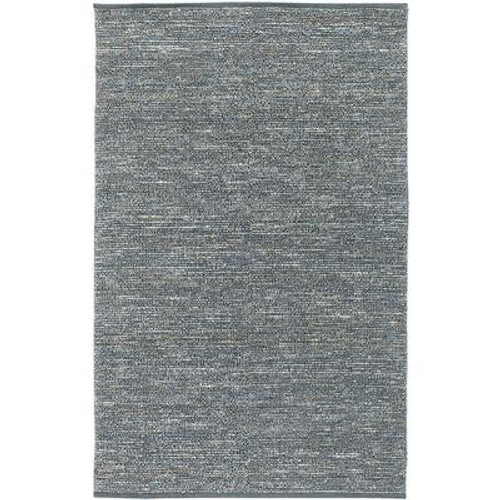 Condes Gray Blue Jute  - 5 Ft. x 8 Ft. Area Rug