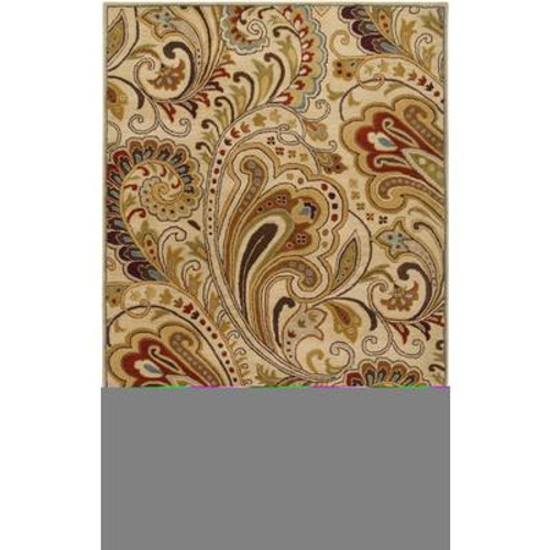 Linares Ivory Wool Accent Rug - 2 Ft. x 3 Ft. Area Rug