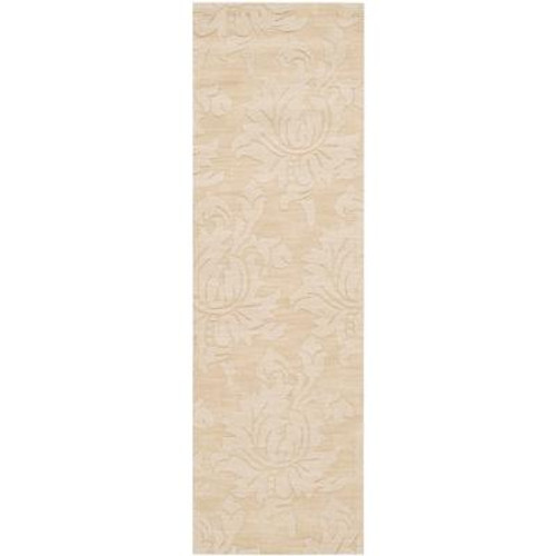 Parigua Ivory Wool Runner - 2 Ft. 6 In. x 8 Ft. Area Rug