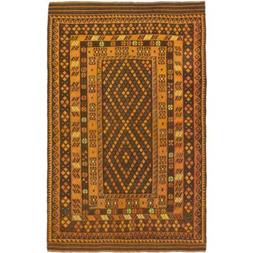 Hand woven Sivas Kilim - 6 Ft. 3 In. x 9 Ft. 9 In.
