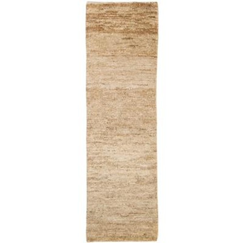 Cabello Beige Hemp Runner - 2 Ft. 6 In. x 8 Ft. Area Rug