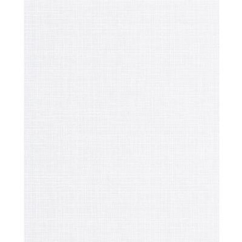 Linen Texture White Wallpaper