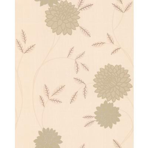 Shaan Cream/Beige/Almond Wallpaper