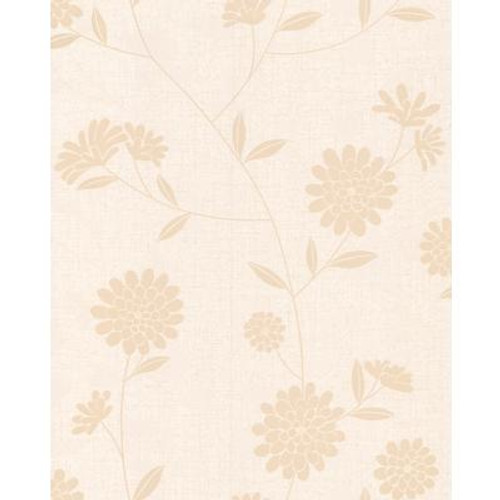 Botanic Cream/Beige/Almond Wallpaper