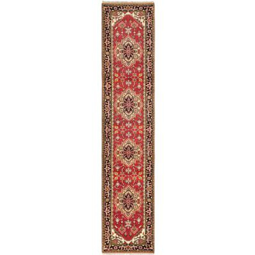 Hand-knotted Batul Rug - 2 Ft. 6 In. x 11 Ft. 11 In.