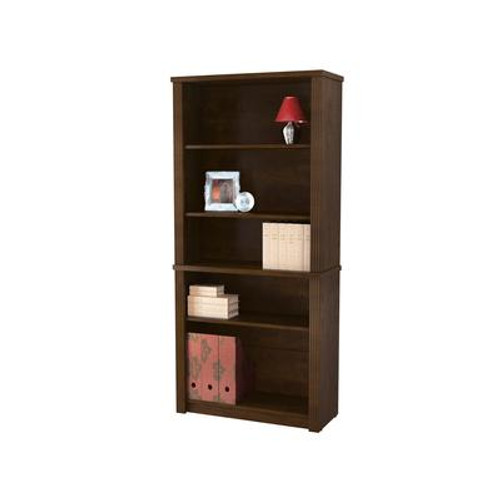 Prestige + modular bookcase in Chocolate