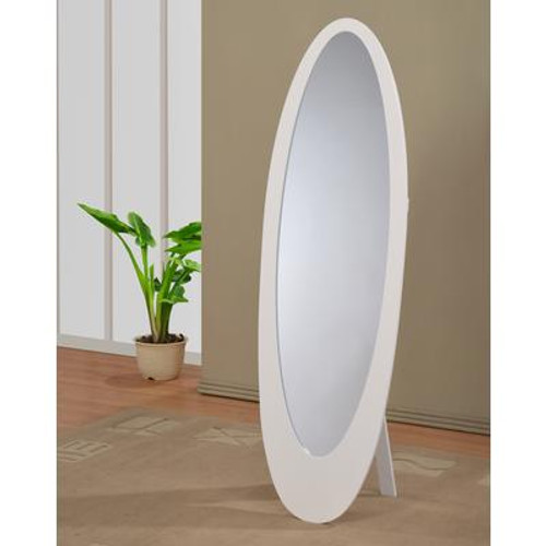 Infinity II-Cheval Mirror-White